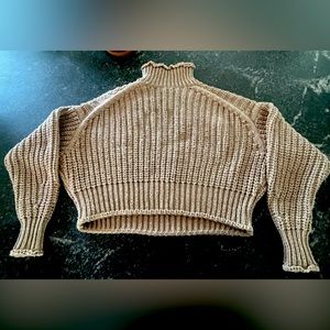 H%M drop shoulder oversized turtleneck